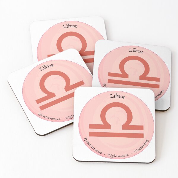 Item preview, Libra Round designed and sold by WellDesignedByK.