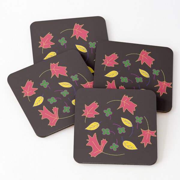 Item preview, leaves designed and sold by carineavecunc.