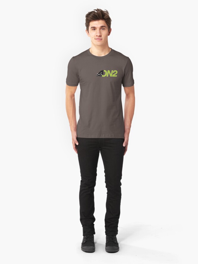 Alternate view of On2 Logo Slim Fit T-Shirt