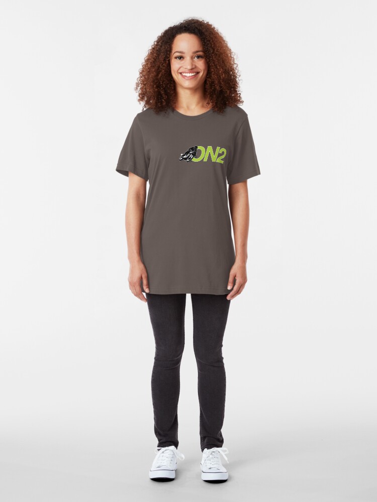 Alternate view of On2 Logo Slim Fit T-Shirt