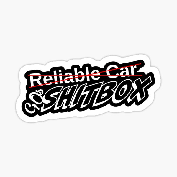 Shitbox Stickers | Redbubble