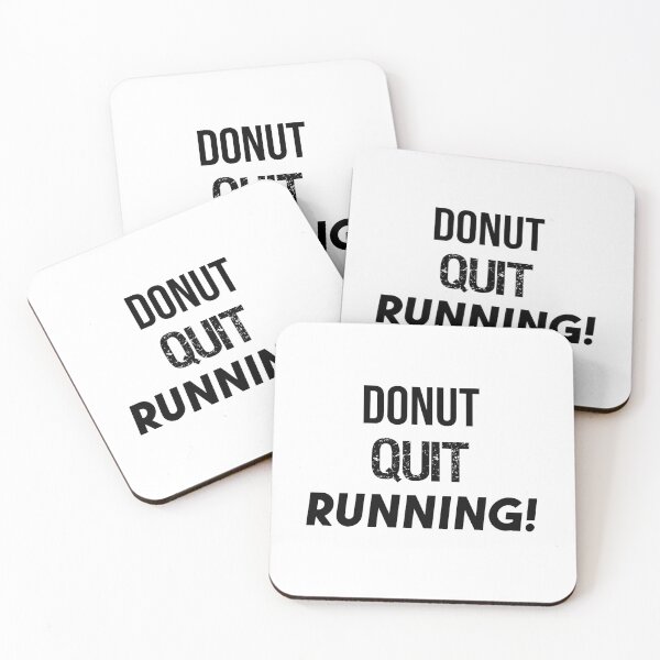 Item preview, Donut Quit Running! Fitness designed and sold by jackknite.