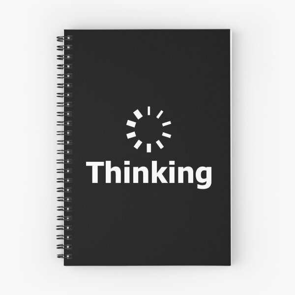 Item preview, Thinking, loading wheel icon designed and sold by MerchHouse.