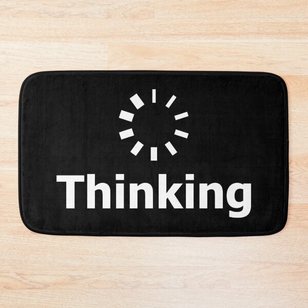 Item preview, Thinking, loading wheel icon designed and sold by MerchHouse.