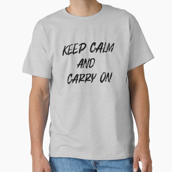 Item preview, keep calm and carry on v1 designed and sold by Lou-Art.