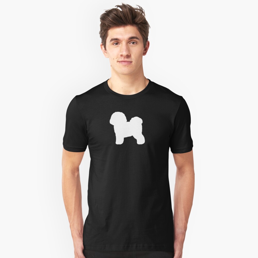 Download "Bichon Frise Silhouette(s)" T-shirt by ShortCoffee | Redbubble