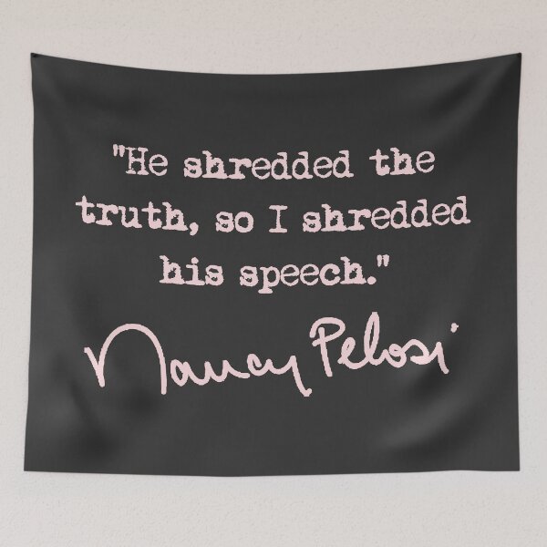 Item preview, Nancy Pelosi aka The Ripper (pink text) designed and sold by Thelittlelord.