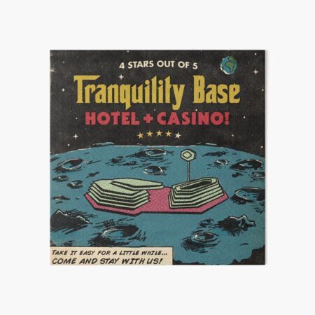 Tranquility Base Art Board Print