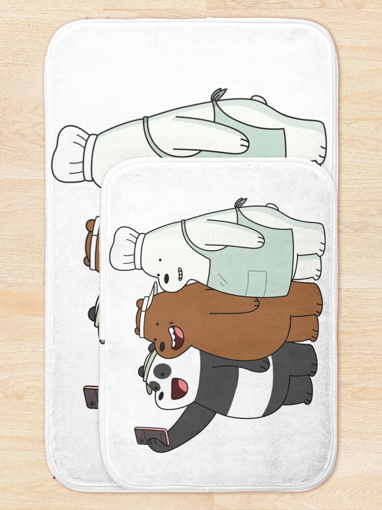 Alternate view of We Bare Bears Bath Mat