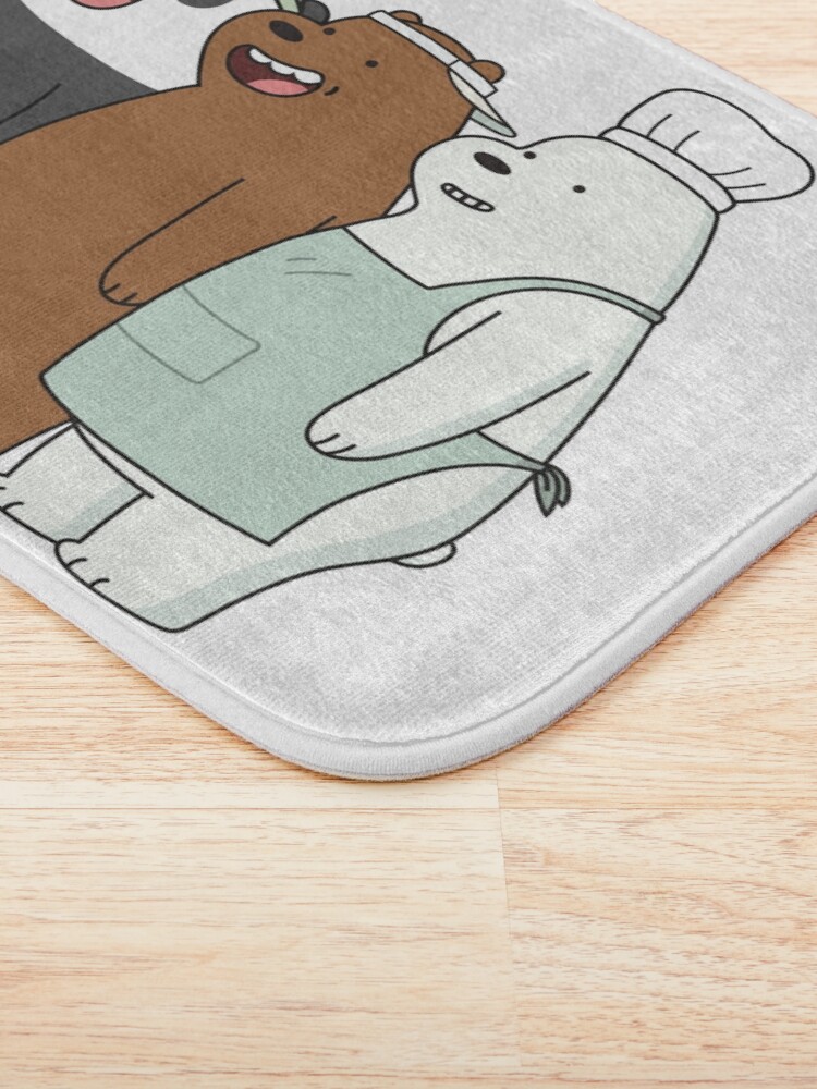 Alternate view of We Bare Bears Bath Mat