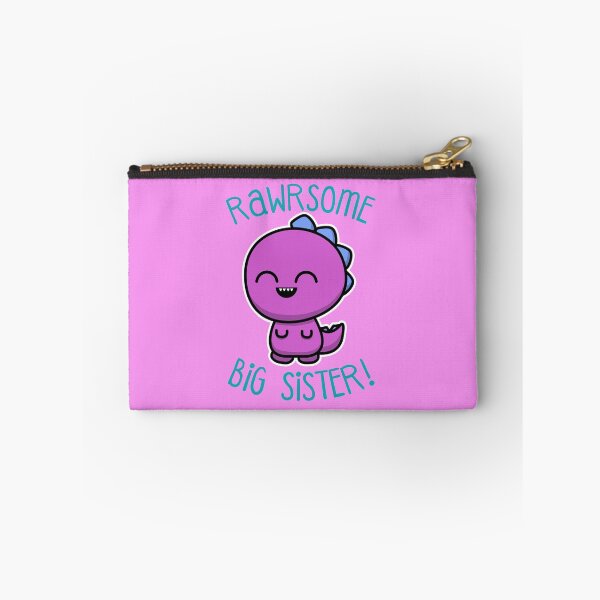 Item preview, Awesome Big Sister Cute Dinosaur Rawrsome T Rex Roar Quote Gifts designed and sold by SteamerTees.