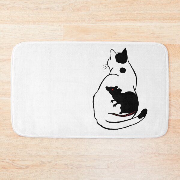 Item preview, Antique Japanese Woodblock Print Cat with Rat Tattoo designed and sold by Epitome Girl.