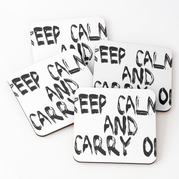Item preview, KEEP CALM AND CARRY ON V2 designed and sold by Lou-Art.