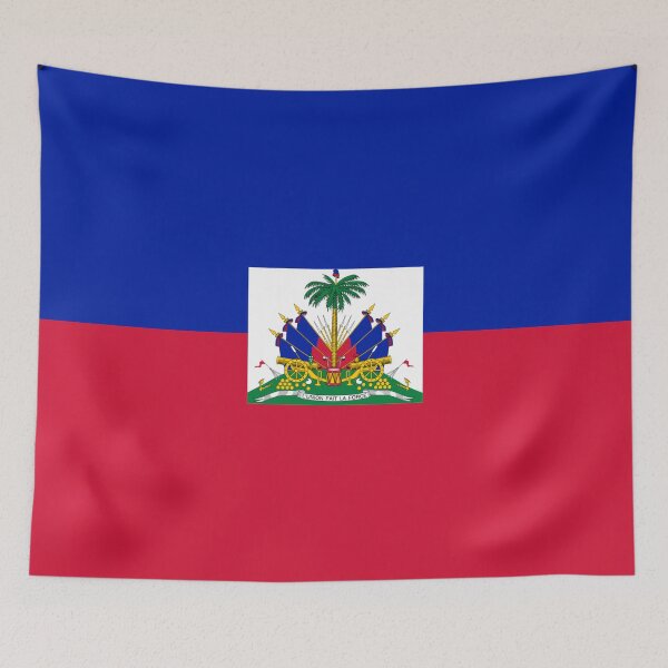 Item preview, Haiti flag  designed and sold by flagshop.