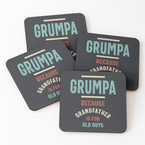 Item preview, Grumpa Because Grandfather is For Old Guys designed and sold by cidolopez.