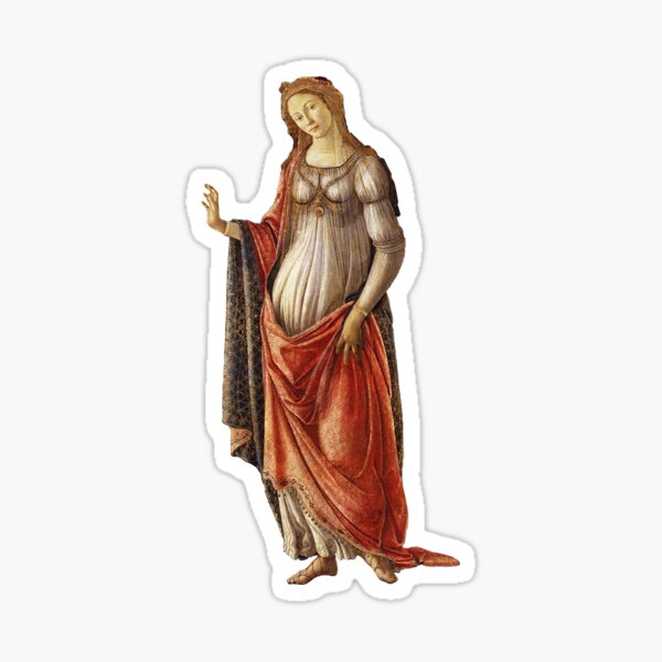 Boticelli Primavera Sticker