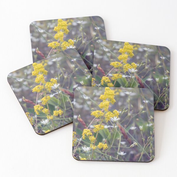 Item preview, Tiny white flowers at the meadow designed and sold by lena-maximova.