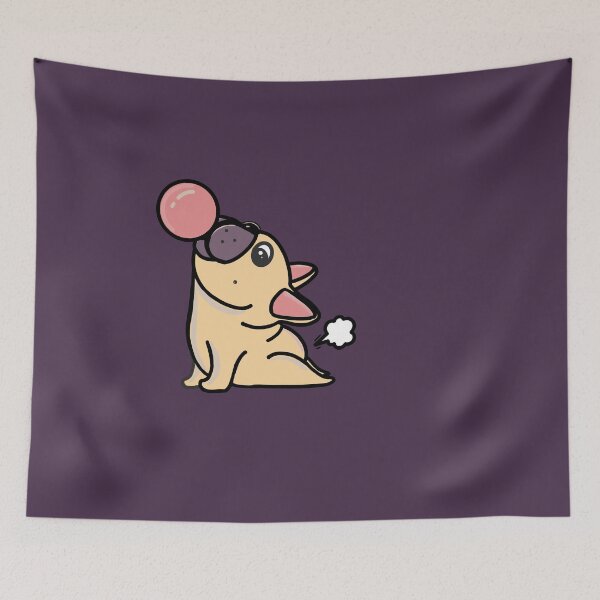 Item preview, French bulldogs bubble gum yoga fart designed and sold by Collagedream.