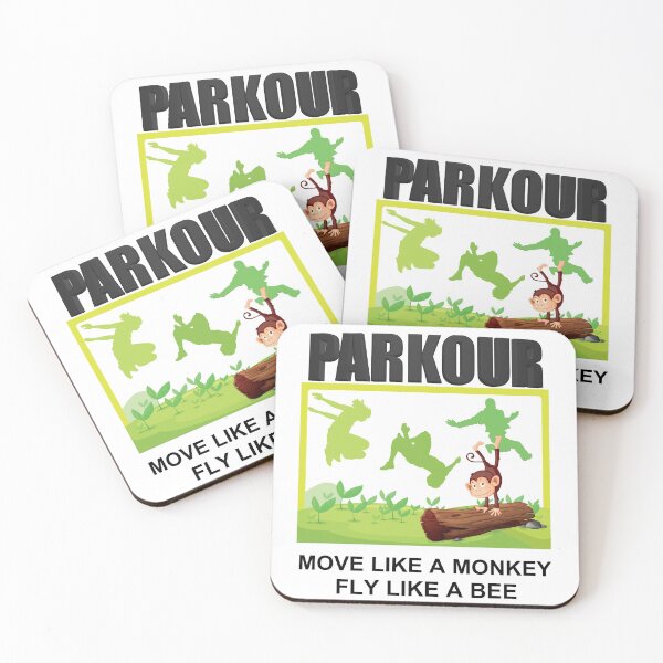 Item preview, PARKOUR MOVE LIKE A MONKEY designed and sold by Oberlaender.