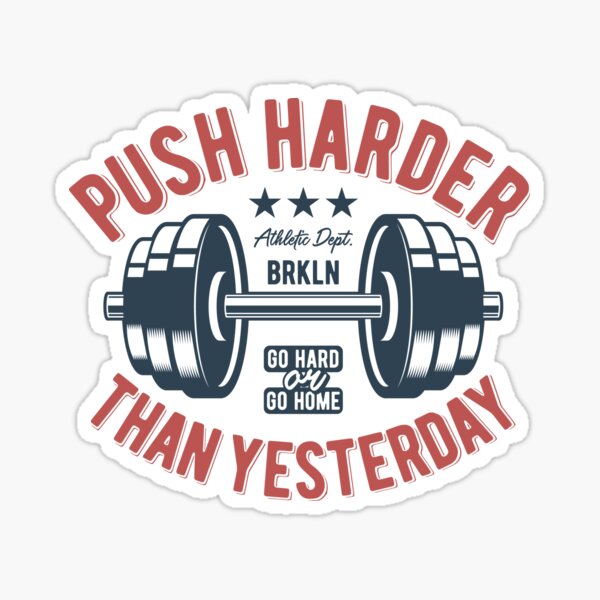 Item preview, Push Harder Than Yesterday designed and sold by Christopher Simmons.
