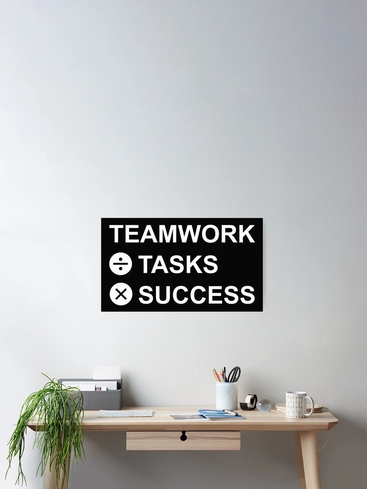 Thumbnail 2 of 3, Poster, Teamwork designed and sold by Vectorqueen.