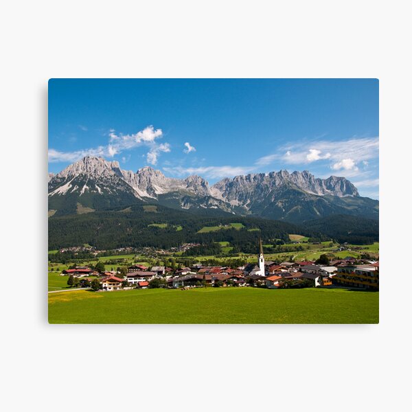 Summer in Ellmau (AT) Canvas Print