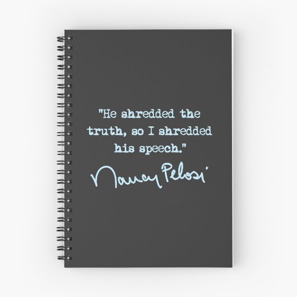 Item preview, Nancy Pelosi aka The Ripper (ice blue text) designed and sold by Thelittlelord.