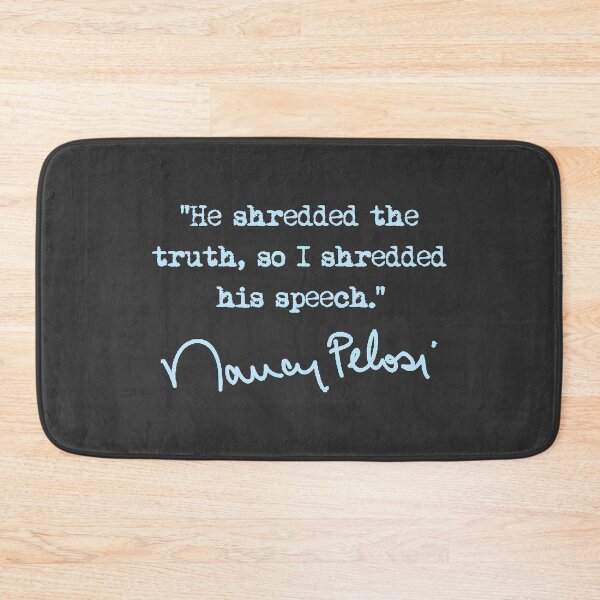 Item preview, Nancy Pelosi aka The Ripper (ice blue text) designed and sold by Thelittlelord.