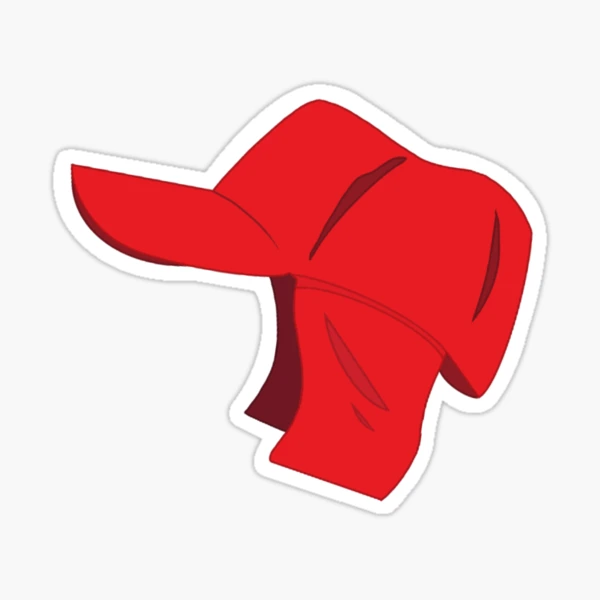 The Red Hunting Hat Catcher In The Rye Sticker