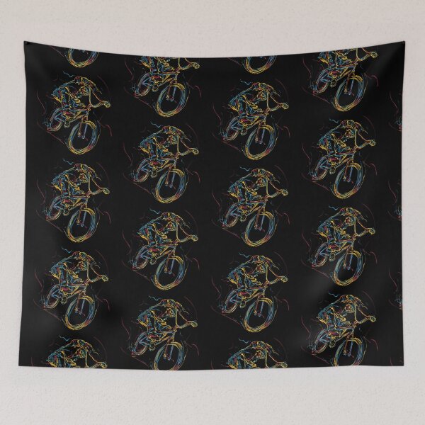 Item preview, mountain bikes, people riding bicycles, bmx, colorful, black, bicycles, patterns, Design2Z designed and sold by Design2Z.