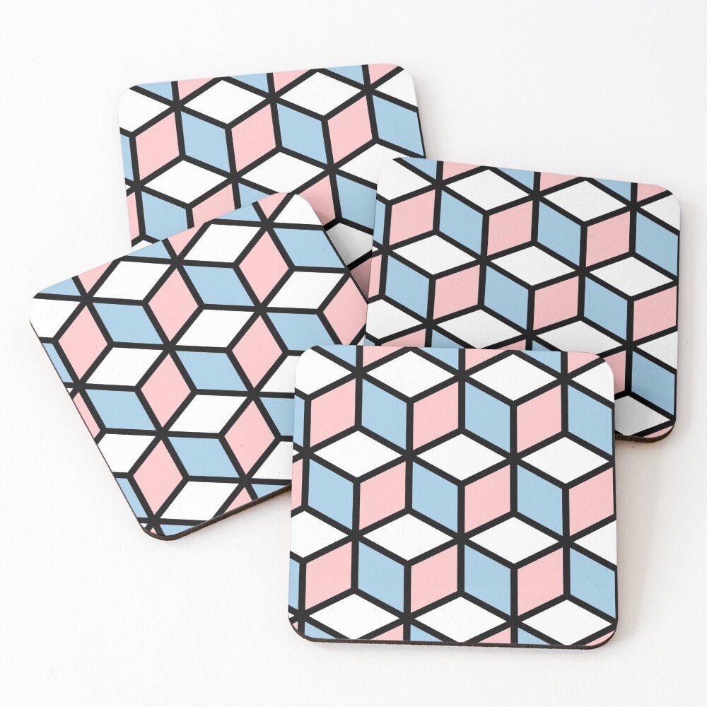 Item preview, Coasters (Set of 4) designed and sold by lowbudgetcomics.