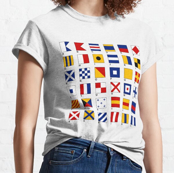 Nautical Flags Classic T-Shirt