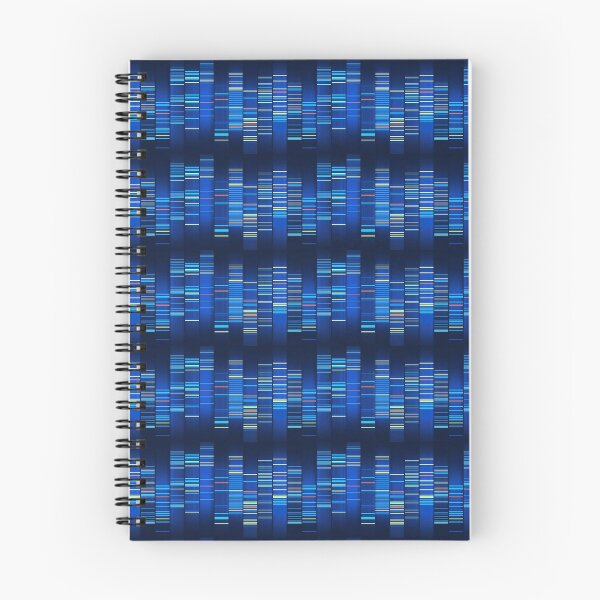 Item preview, Blue Techno Stripe Digital DNA designed and sold by tandre.