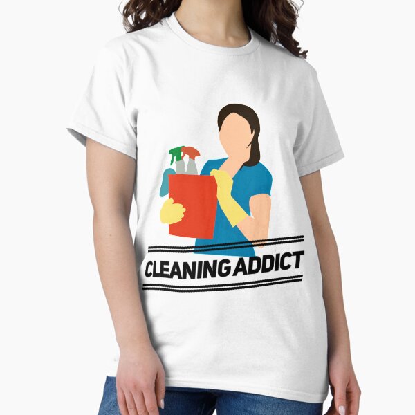 Item preview, Cleaning Addict designed and sold by SquidAndBear.