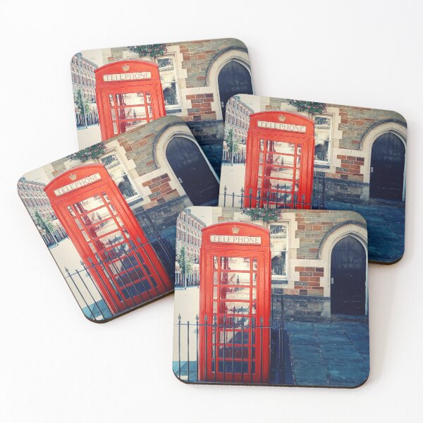 Item preview, red phone booth designed and sold by psychoshadow.