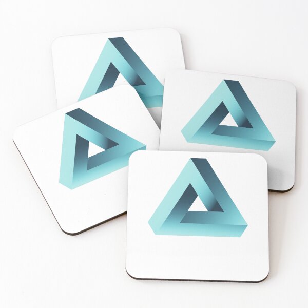Item preview, illusion optical illusion pyramid nerd illuminati triangle geek designed and sold by originalstar.