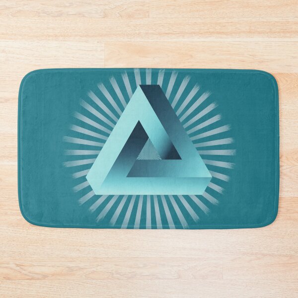 Item preview, illusion optical illusion pyramid nerd illuminati triangle geek designed and sold by originalstar.