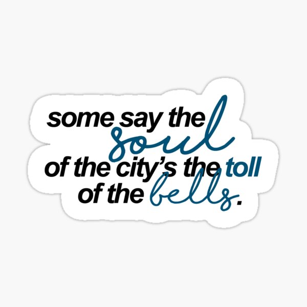 The Hunchback of Notre Dame - The Soul of the City Sticker