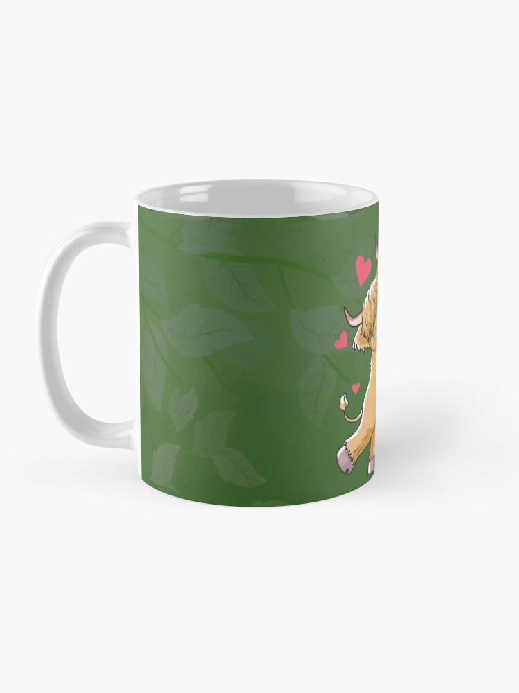 Alternative Ansicht von Hochlandkuh kuscheln Tasse
