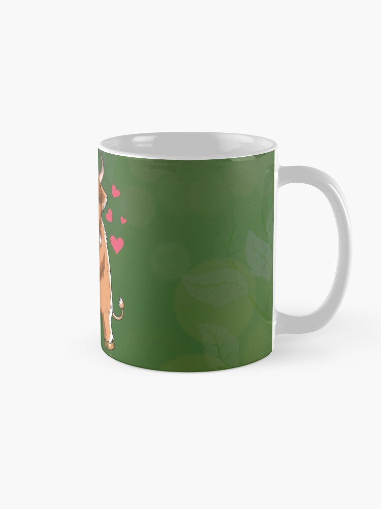 Alternative Ansicht von Hochlandkuh kuscheln Tasse