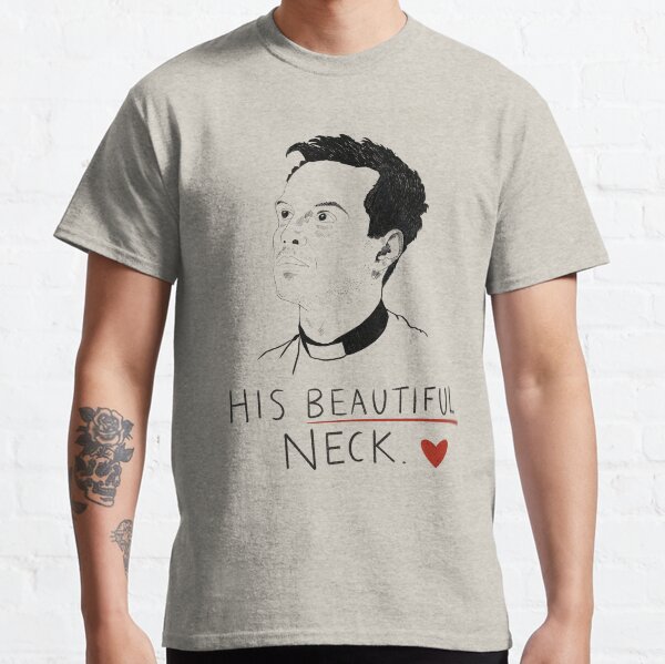 Vista previa del artículo con la obra «Sacerdote caliente Andrew Scott Fleabag», diseñado y vendido por Amanda Carter.