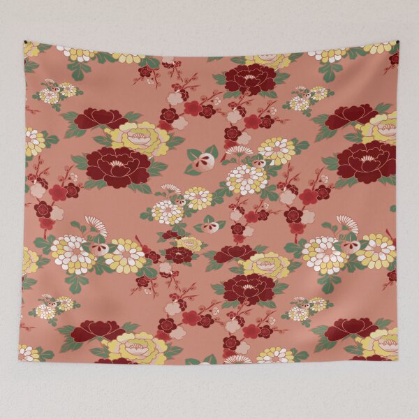 Item preview, valentine day flower seamless pattern designed and sold by BIA COLLECTION.