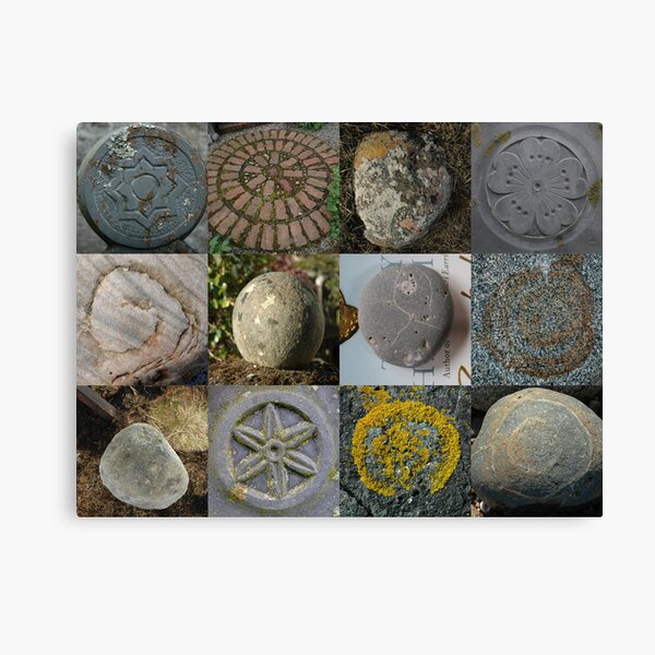 12 Stone Circles Canvas Print