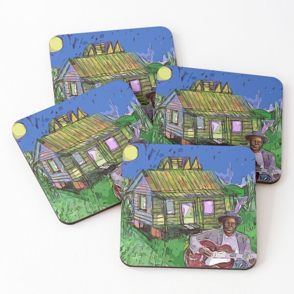 Item preview, Yellow House and Moon designed and sold by joeroachex.