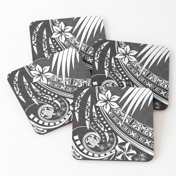 Item preview, Hawaiian - Samoan - Polynesian Black Ink Tribal Threads designed and sold by sunnthreads.