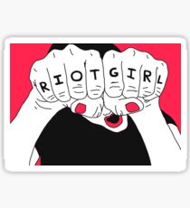 Riot Girl Sticker