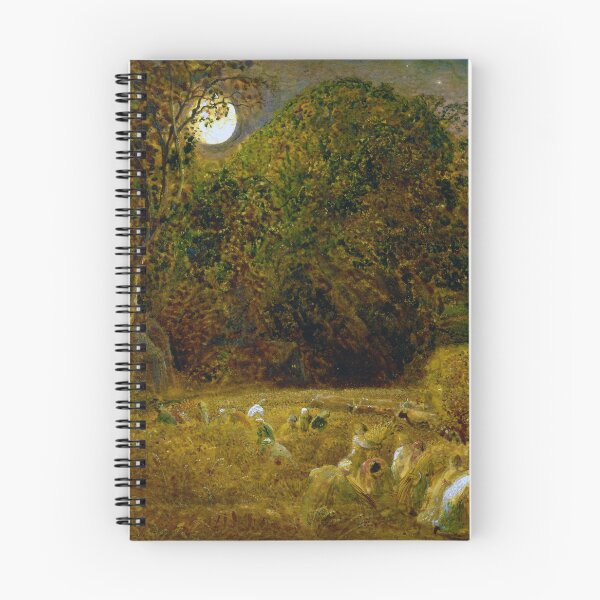 Aperçu de l'œuvre La moisson de lune de Samuel Palmer (1833) créée et vendue par allhistory.