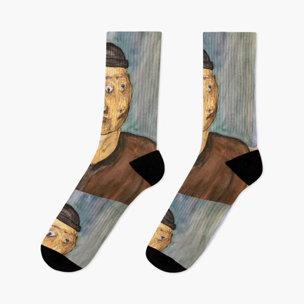 Item preview, Abstract Double Face - Surreal Painting designed and sold by NaturalSkeptic.