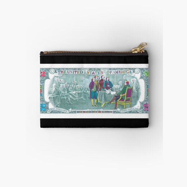 Item preview, Funny Money Two Dollars Declaration of Independence Day (Reverse) designed and sold by JoshUsmani.