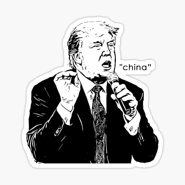 Item preview, trump china designed and sold by Notedred.